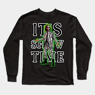 Beetlejuice 'It's Showtime' Long Sleeve T-Shirt